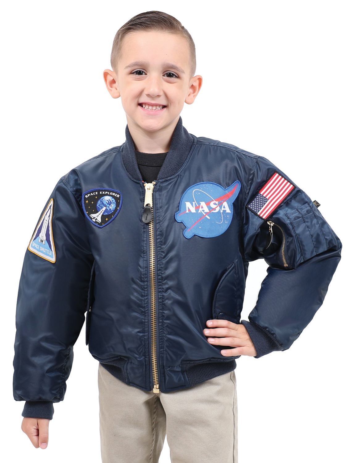 Rothco Kids Nasa MA-1 Flight Jacket – Downunder Pilot Shop Australia