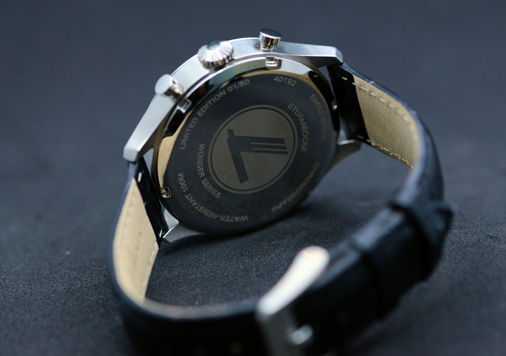Focke-Wulf Wurger Black - Aviation Dress Watch