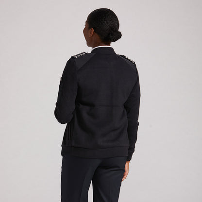 Mens Uniform Sweater - Krete Full Zip - Navy