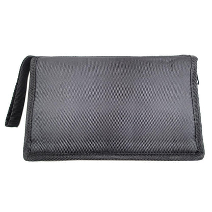 Zippered Logbook Cover  STANDARD - BLACK