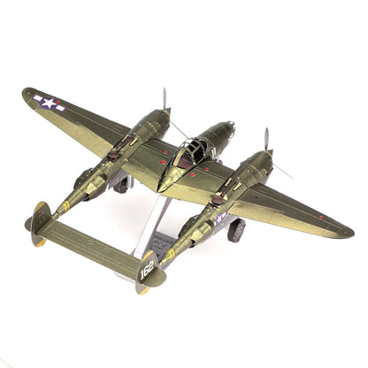 Metal Earth ICONX P-38 Lightning