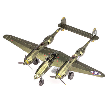 Metal Earth ICONX P-38 Lightning