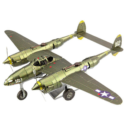 Metal Earth ICONX P-38 Lightning