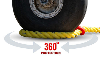 Rope Chocks - Lightweight Aircraft Chocks (Pair)