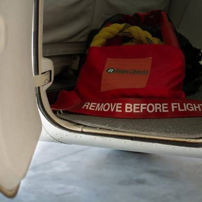 Rope Chocks - Lightweight Aircraft Chocks (Pair)