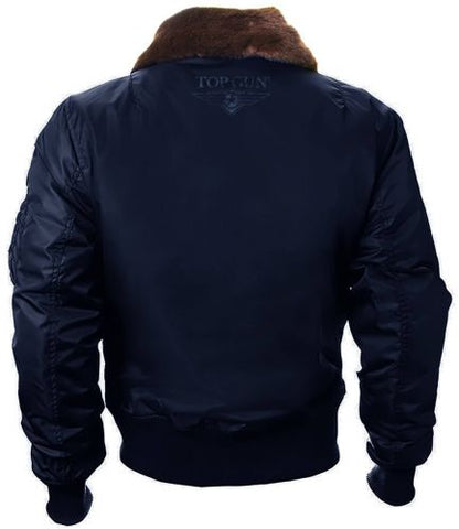 TOP GUN® Official B-15 Men's Flight Bomber Jacket with Patches