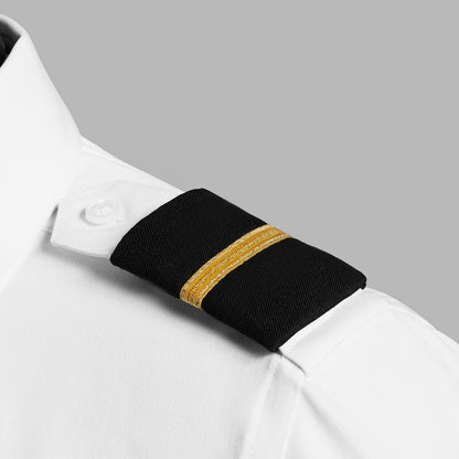 A Cut Above Epaulettes - Premium Gold on Black