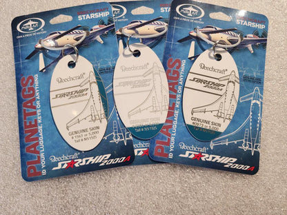 Planetags Beechcraft Starship 2000A - #N515JS