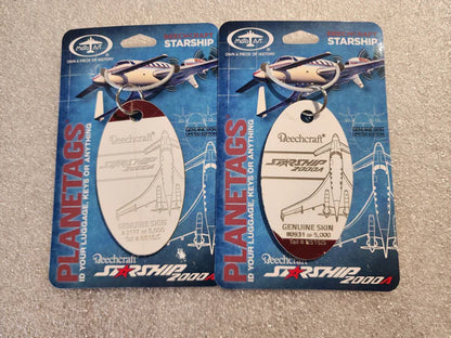 Planetags Beechcraft Starship 2000A - #N515JS