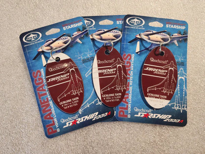 Planetags Beechcraft Starship 2000A - #N515JS