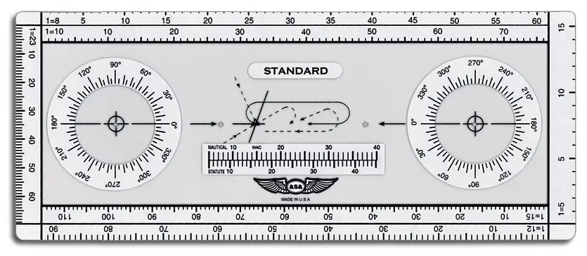 Chart Work Instrument ASA Instrument Chart Plotter – Downunder Pilot Shop Australia