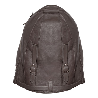 WWII Style Leather Pilots Helmet