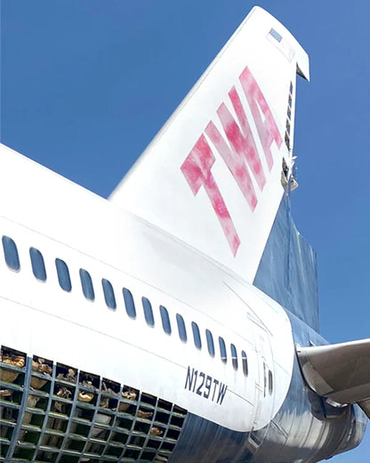 Planetags TWA 747-100 - Tail #N129TW