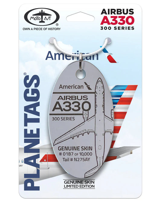 Planetags American Airlines® A330-Fuselage