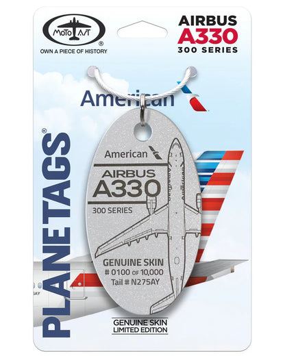 Planetags American Airlines® A330-Fuselage