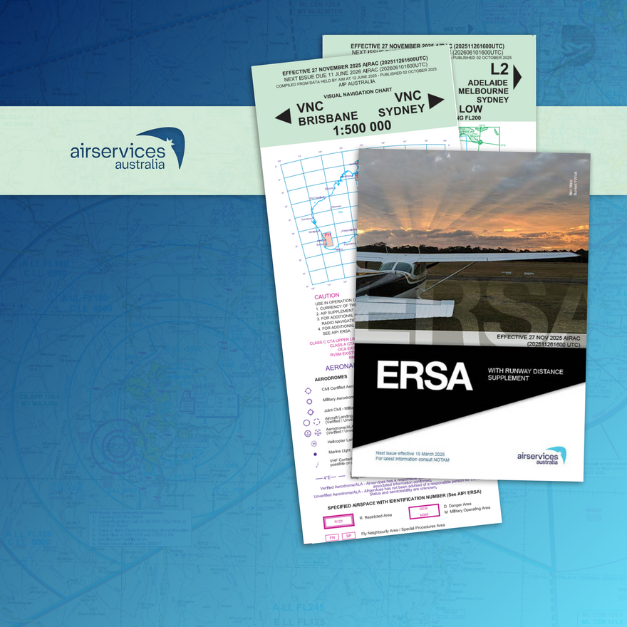 New 
Airservices 
Publications