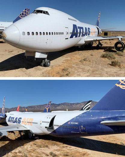 Planetags Atlas Air Cargo B747-400