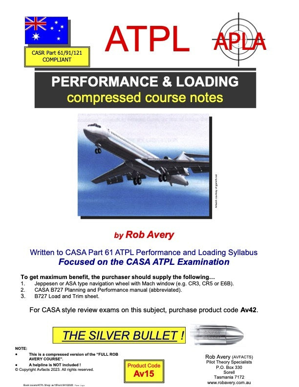 ATPL Performance & Loading Notes | CASA Exam Prep – Downunder Pilot ...