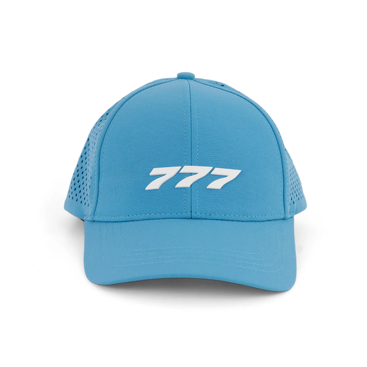 Boeing pilot cap with textured finish and secure adjustable closure