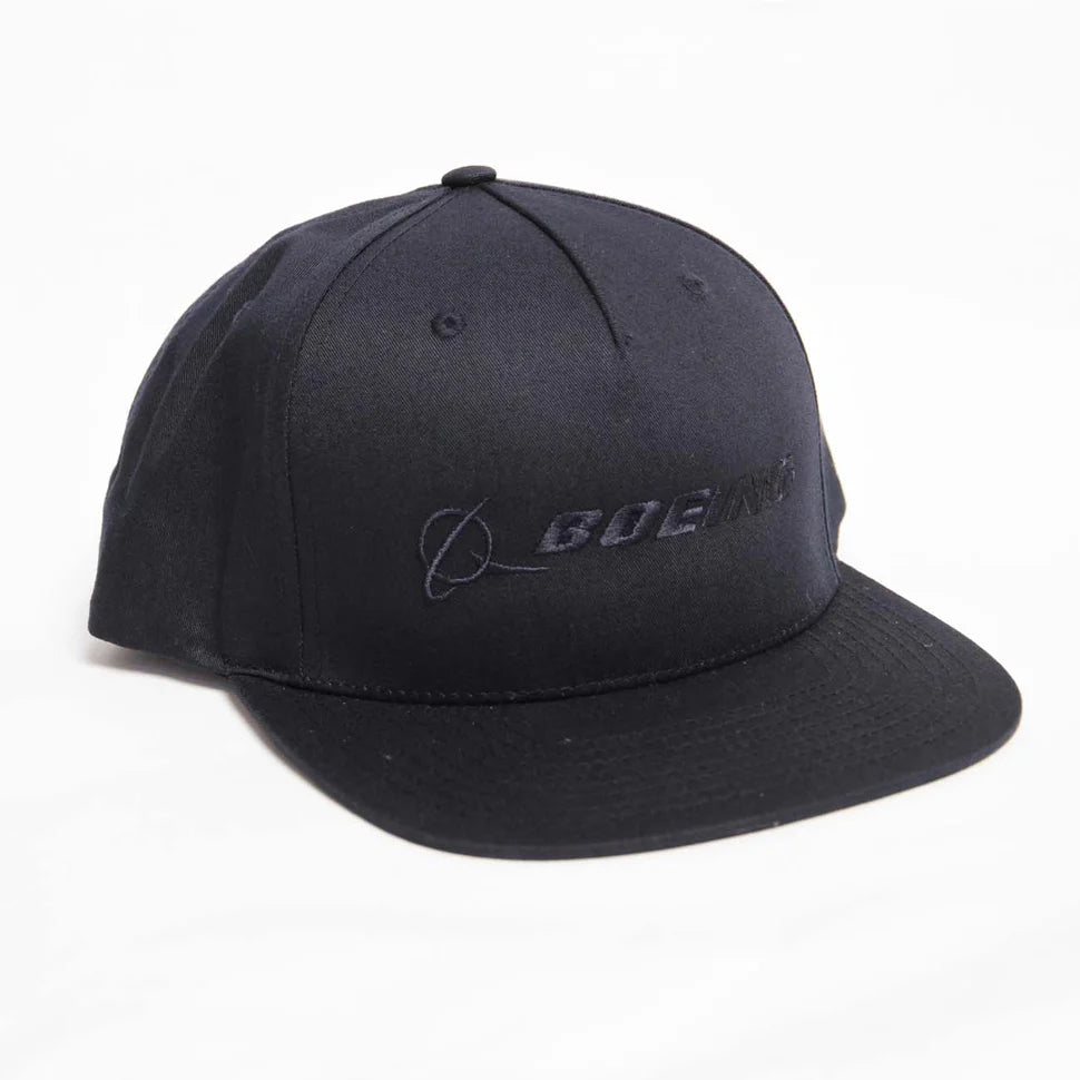 Boeing Signature Logo Flat Bill Hat - Downunder Pilot Shop Australia