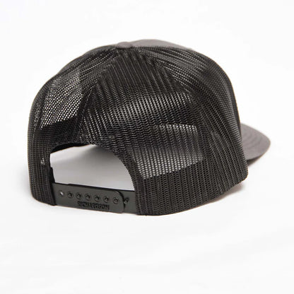 Structured Boeing aviation cap with mesh panels and pilot style