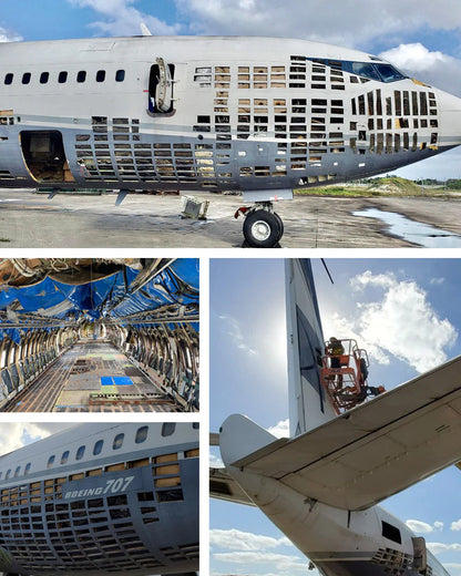Planetags Boeing 707-330  #N88ZL