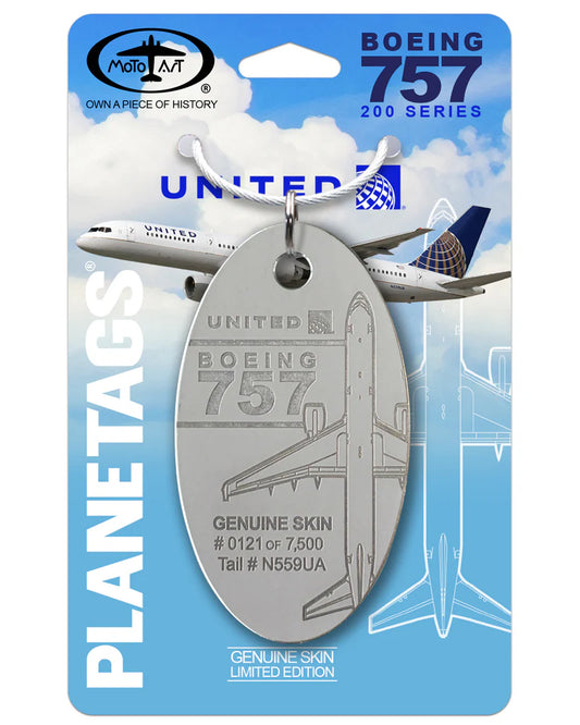 Planetags United Airlines® 757-N559UA