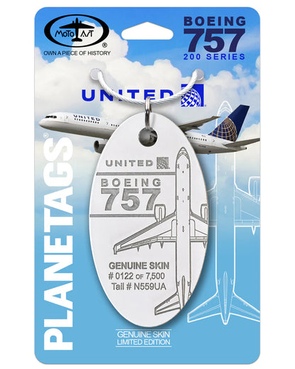 Planetags United Airlines® 757-N559UA