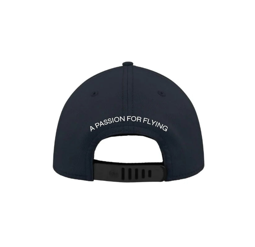 Pilot training cap by Sydney Flight College for aviation students