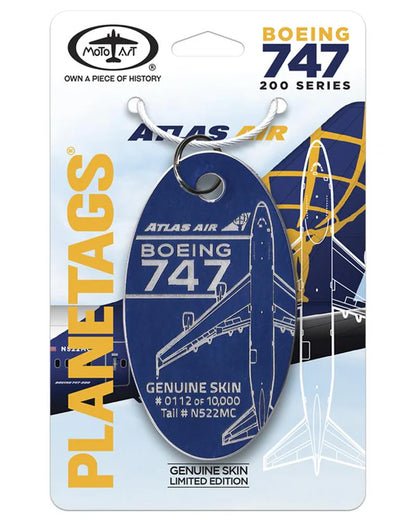 Planetags Atlas Air Cargo B747-400