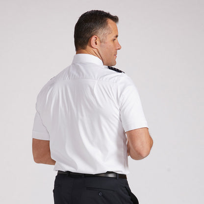 Brooks - Fitted Men's Short Sleeve Pilot Shirt