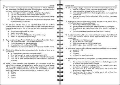 Pilot Train - CPL: 4 Practice Exams (Flight Rules & Air Law)