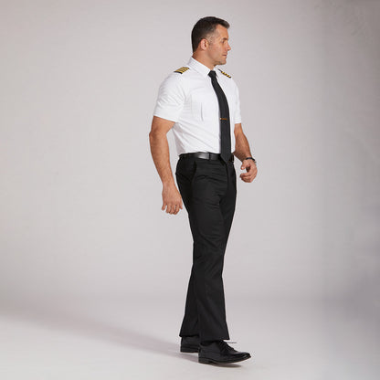 Cirrus - Fitted Men's Short Sleeve Pilot Shirt