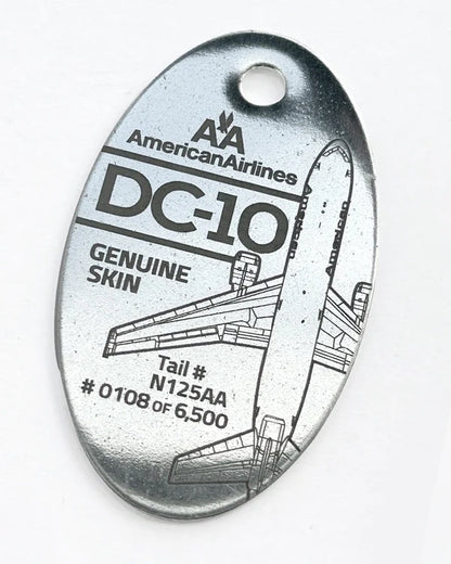 Planetags American Airlines DC-10 N125AA