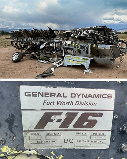 Planetags F-16A 80-0542