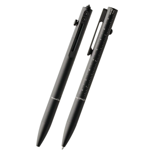 Fisher Space Pen Measure Twice™ Tactical Bolt-Action Space Pen with Glass Breaker Tip