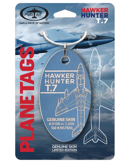 Planetags Hawker Hunter T.7 N576NL