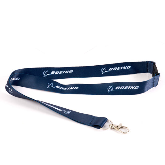 Boeing Sustainable Lanyard - Navy