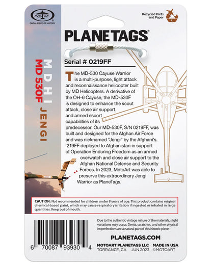 Planetags MD 530F 0219FF
