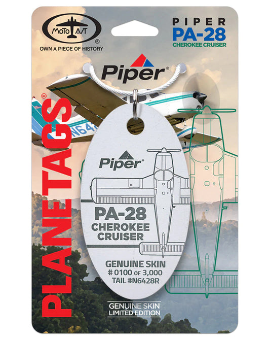 Planetags Piper Cherokee PA-28