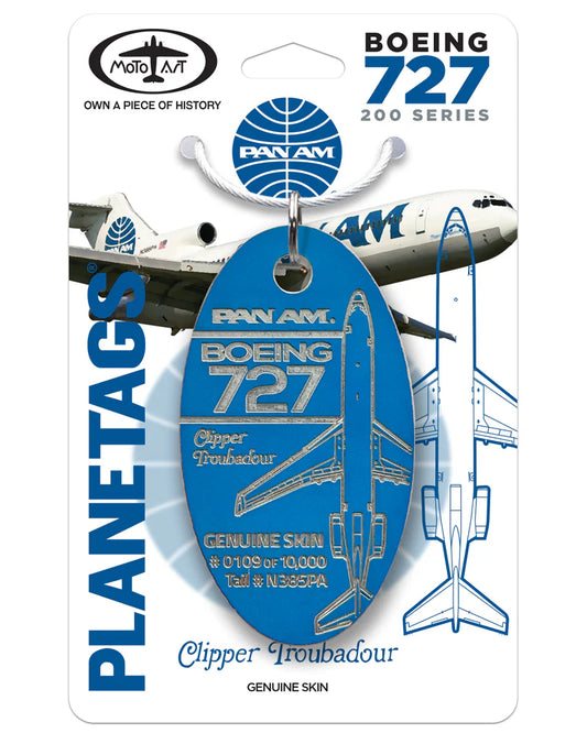 Planetags Pan Am® 727- N385PA