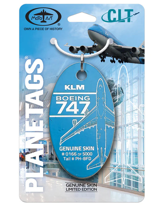 Planetags B747-400 KLM
