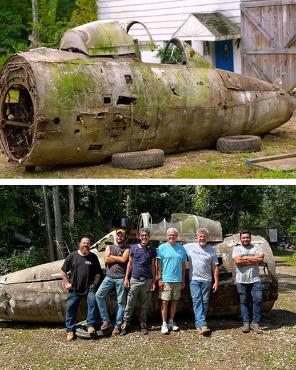 Planetags F-84B Thunderjet 45-59522