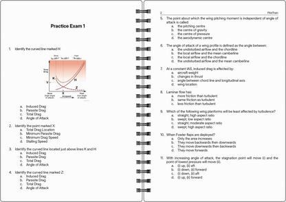 Pilot Train - CPL: 4 Practice Exams Aerodynamics