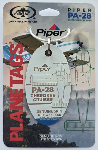 Planetags Piper Cherokee PA-28