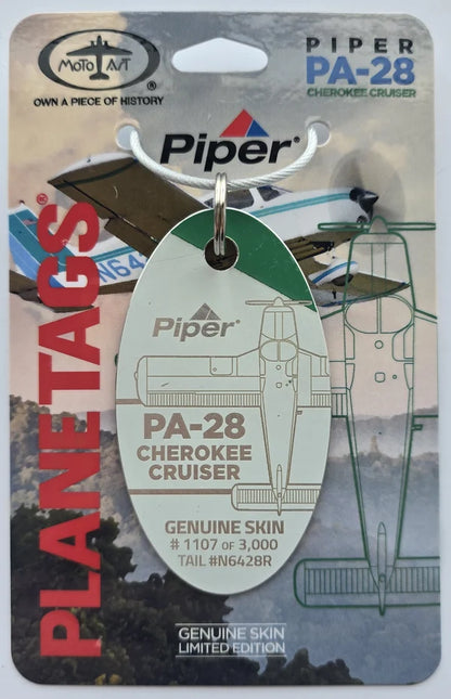 Planetags Piper Cherokee PA-28