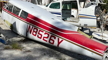 Planetags Piper PA-30 Comanche - White