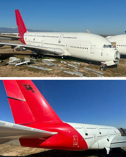 Planetags Qantas® A380 VH-OQE - Red