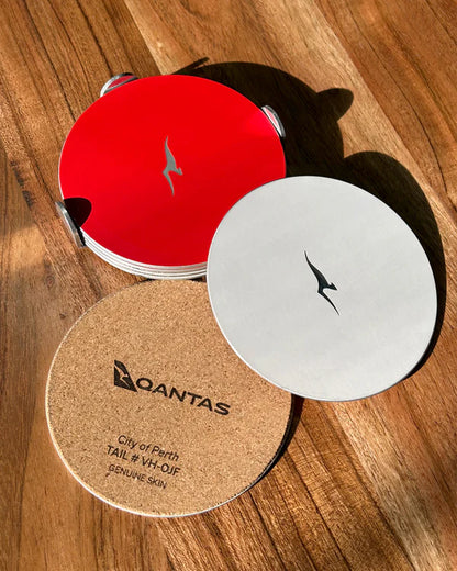 Planetags Qantas® Boeing 747 Coaster Set