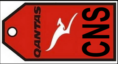 Qantas Luggage Tag